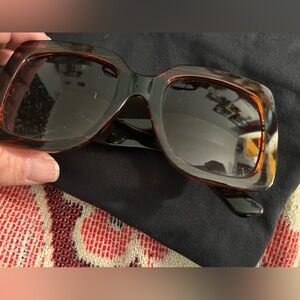 Multi brown tone color sunglasses